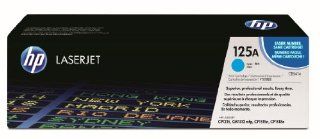 HP CB541A Color LaserJet Print Cartridge   Retail Packaging   Cyan : Laser Printer Toner Cartridges : Electronics