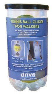 Deluxe Tennis Ball Glides w/Replaceable Pads (2) (Catalog Category: Mobility Products / Walker Accessories): Health & Personal Care