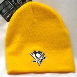 Gold Knit Hat with Embroidered Penguin Logo: Everything Else