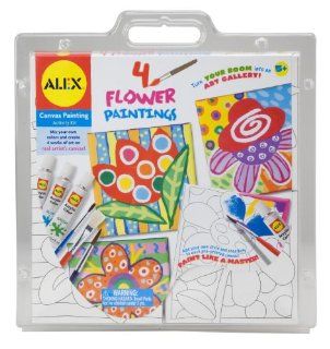 ALEX Toys   Artist Studio Flower Paintings (4) 562FL: Toys & Games