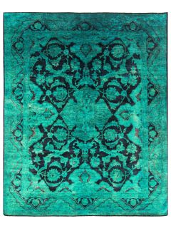 Donya Vintage Overdyed Hand Knotted Rug (8 x 99") by nuLOOM