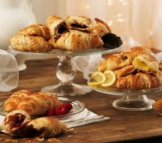 Authentic Gourmet 18 FrenchFancy Center Filled Croissants 