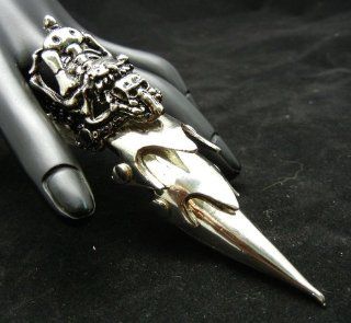 SALE OUT!!! LIMITED STOCK! Punk Rock Biker AngryAlien Armour Claw Long Ring TDR105: Health & Personal Care