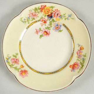 Johnson Brothers Acanthus Dessert/Pie Plate, Fine China Dinnerware   Pareek,Flor
