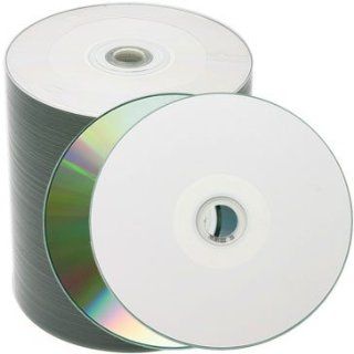 500 Spin X 52x CD R 80min 700MB White Inkjet Hub Printable: Electronics