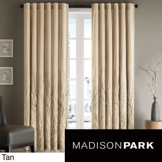 Madison Park Eliza Faux Silk Curtain Panel