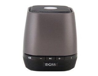 DOSS DS 1121 80 HZ 15 KHz Bluetooth Wireless Portable Speaker (Gray) + Worldwide free shiping: Computers & Accessories