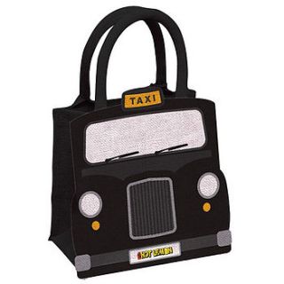 london taxi jute bag by beecycle