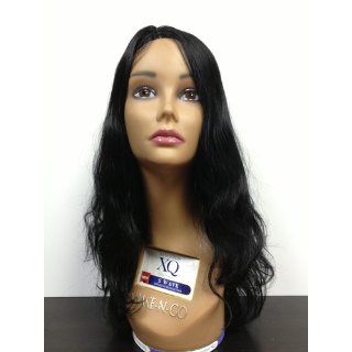 Cuticle Remy XQ Human Hair Weave   S Wave (18 inch, 1   Jet Black) : Hair Extensions : Beauty