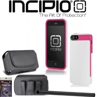 iPhone 5 Incipio FAXION Cover Case White iph 825 with Case that fits your Phone with the Cover on it, Stylus Pen and Radiation Shield. Cell Phones & Accessories