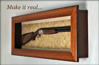 Shotgun Display Case Fall Special   Wall Mounted Display Case   Factory Direct  Pistol Cases  Sports & Outdoors