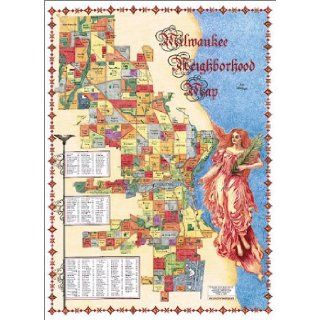 The Milwaukee Neighborhood Map: Inc. Big Stick: 9781929687077: Books