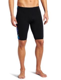TYR Sport Men's Firerock Splice Jammer Swim Suit : Athletic Swim Jammers : Clothing