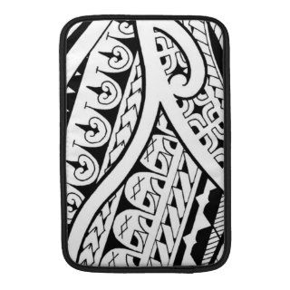 Mixed tribal tattoo design Polynesian and Maori Sleeve For MacBook Air