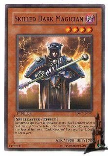 YuGiOh 5D's Spellcaster's Command Structure Deck Single Card Skilled Dark Mag: Toys & Games