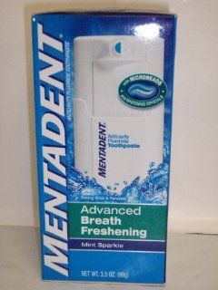 Mentadent Anticavity Fluoride Toothpaste, Mint Sparkle, 3.5 OZ. (99 g): Everything Else