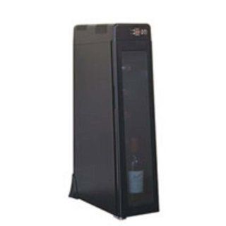 Thermoelectric Tower Wine Cooler, Black, 7 Bottle (6 plus 1) WC601B: Kitchen & Dining