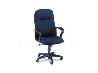 HON 2071BW90T Gamut Series Executive High Back Swivel/Tilt Chair, Navy Blue