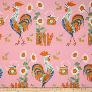 Anna Griffin Gladys Good Morning Pink Fabric