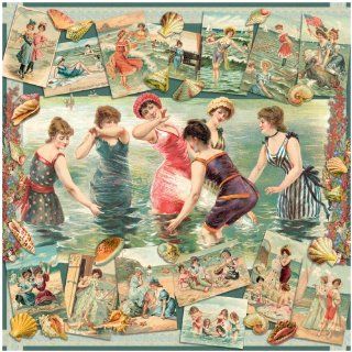 Bathing Beauties 750 Piece Puzzle: Toys & Games