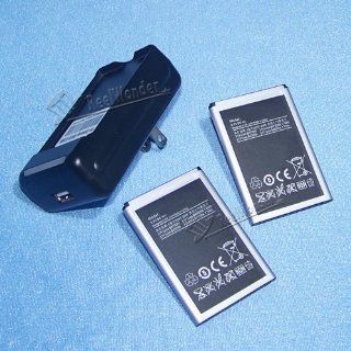 New 2 X 2180mAh Li ion Battery For LG Viper 4G LTE (Sprint) Speeds LS840 + Charger Cell Phones & Accessories