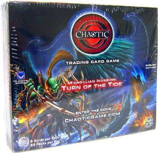 Chaotic M'arrillian Invasion: Turn of the Tide Trading Card Game Series 6 Booster Box TCG: Toys & Games