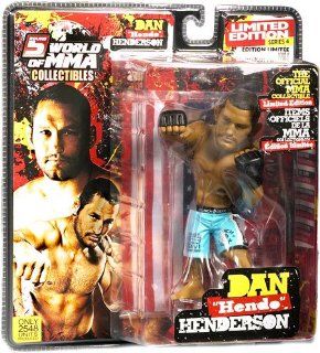 Round 5 World of MMA Champions UFC Exclusive Limited Edition Action Figure Dan "Hendo" Henderson [American Flag Accessory!]: Toys & Games