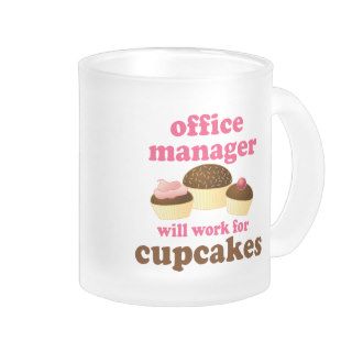 Office Manager (Funny) Gift Coffee Mugs