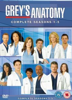 Greys Anatomy   Seasons 1 5 Complete Box Set      DVD