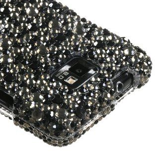 MyBat Samsung Galaxy S II Stardust Elite Diamante Protector Cover   Retail Packaging   All: Cell Phones & Accessories