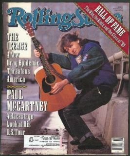ROLLING STONE Paul McCartney Daniel Day Lewis Crystal Meth 2/8 1990: Entertainment Collectibles