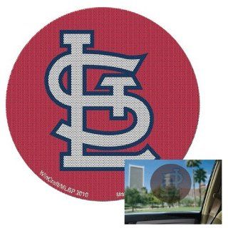 St Louis Cardinals MLB Perforated Decal Auto Window Film Glass Logo Baseball Sticker : Sports Fan Wall Decor Stickers : Sports & Outdoors