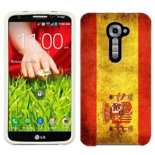 Sprint LG G2 Spain Vintage Flag Phone Case Cover Cell Phones & Accessories