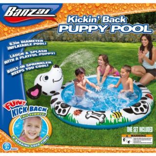 Banzai Kickin Back Animals Pool   Puppy