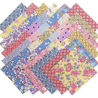 Marcus Brothers AUNT GRACE NEW Precut 5 inch Cotton Fabric Quilting Squares Charm Pack Assortment: