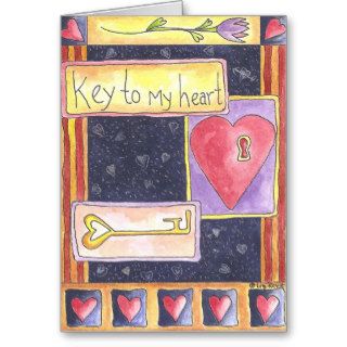 Key to My Heart Cards