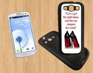 Marilyn Monroe Girl Quote Custom Case/Cover FOR Samsung Galaxy S3 BLACK Rubber Soft Case ( Ship From CA ): Cell Phones & Accessories