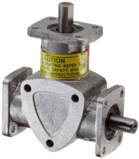 Boston Gear RA631 Right Angle Spiral Bevel Gear Drive, 1:1 Ratio, 3 Way Shaft: Industrial & Scientific