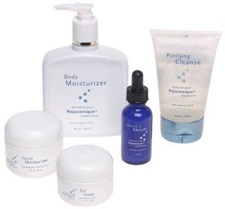 Rejuvenique RJV35KIT 5pc Skin Care Cosmetic Pack Up Kit : Skin Care Product Sets : Beauty