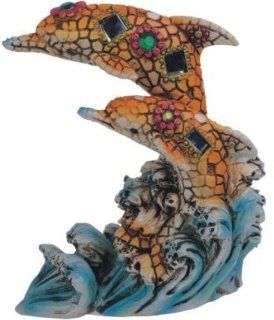 Shop Artistic Mosaic Dolphin Statue Figurine Decoration Art Collection at the  Home Dcor Store. Find the latest styles with the lowest prices from GSC