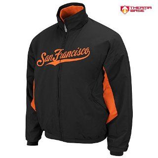 San Francisco Giants Youth Therma Base Triple Peak Premier Jacket by Majestic Athletic : Sports Fan Outerwear Jackets : Sports & Outdoors