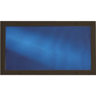 Comfort Bilt 32 3/16 in x 22 3/16 in Single Glazed Basement Aluminum Storm Window