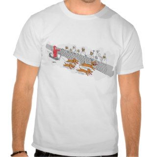 Sled Dog Race T shirt