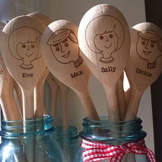 personalised father's day spoon by auntie mims