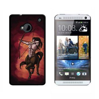 Centaur   Sagittarius Mythology Mythical Creatur Archer Bow Arrow   Snap On Hard Protective Case for HTC One 1   Black: Cell Phones & Accessories
