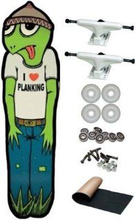 Toy Machine Turtle Boy I Love Planking Complete Skateboard : Standard Skateboards : Sports & Outdoors