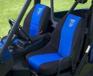 Yamaha Rhino 700/660/450 Deluxe Seat Covers. Blue/Black. OEM. SSV 5UG25 20 03: Automotive
