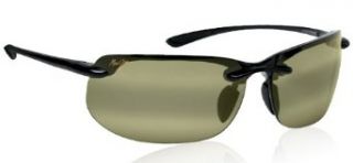 Maui Jim MJ HT412 02 BANYAN sunglasses Gloss Black w/ Maui HT Lens: Clothing