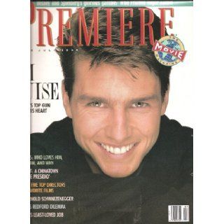 Premiere Magazine July 1988 Tom Cruise Cover and feature: Susan Lyne: Books