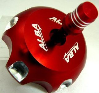 ATV Billet Gas Cap Red Fits Yamaha YFZ450 and YFZ450R and Raptor 350/660: Automotive